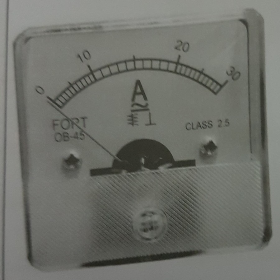 Analog Panel Meter Ac Dc Ob A Ampere Meter Trademall Id