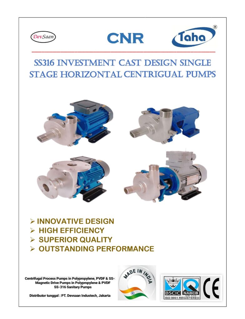 Centrifugal Pump Ss Cnr Mb Fase Pompa Sentrifugal Monoblok