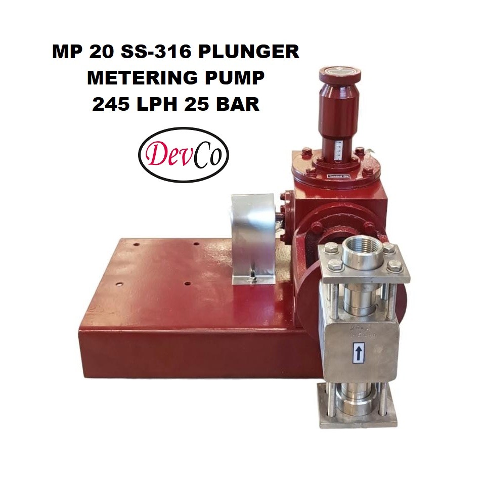 Pompa Dosing Mp Ss Plunger Metering Pump Lph Bar