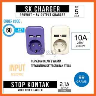 Charger Stop Kontak