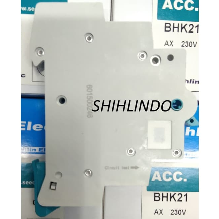 Aksesoris MCB Auxiliary Switch 1NO+1NC 230V/6A 440V/3A BHK-AX - Image 4