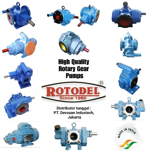 Gear Pump Rotari NDX Pompa Kapal Tanker 8" - Image 15