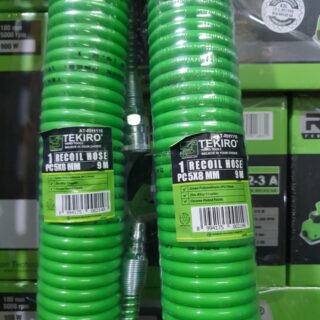 Selang Kompresor Recoil 9meter merk tekiro spiral