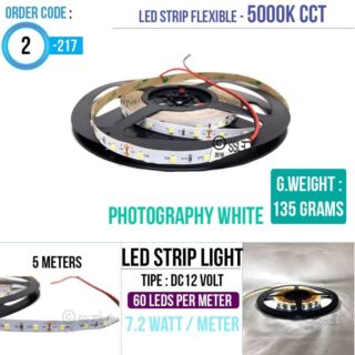 LED Strip warna 5000K