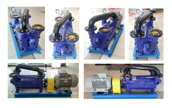 Pompa Vakum FTT-40 Two Stage Liquid Ring Vacuum Pump - 40 Hp 1450 Rpm - Gambar 4