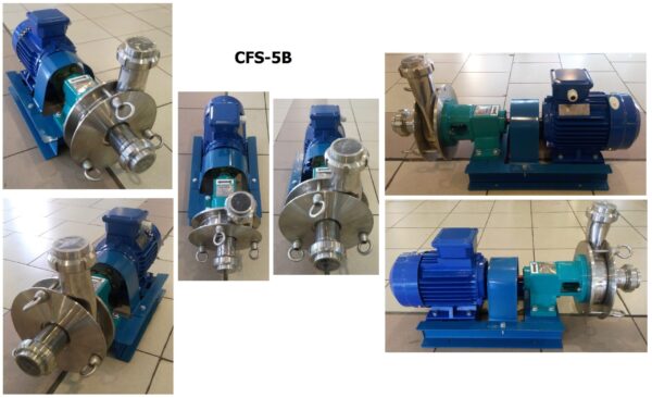 Sanitary Centrifugal Pump SS-316 CFS-5B Pompa Sanitary - 50 mm x 50 mm - 300 Lpm 18 Mtr - Gambar 2