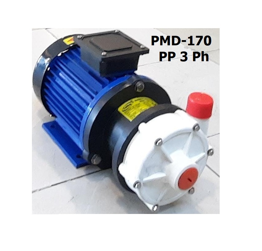 Polypropylene Magnetic Drive Pump PMD-170 Pompa Magnetik - 1" x 1"