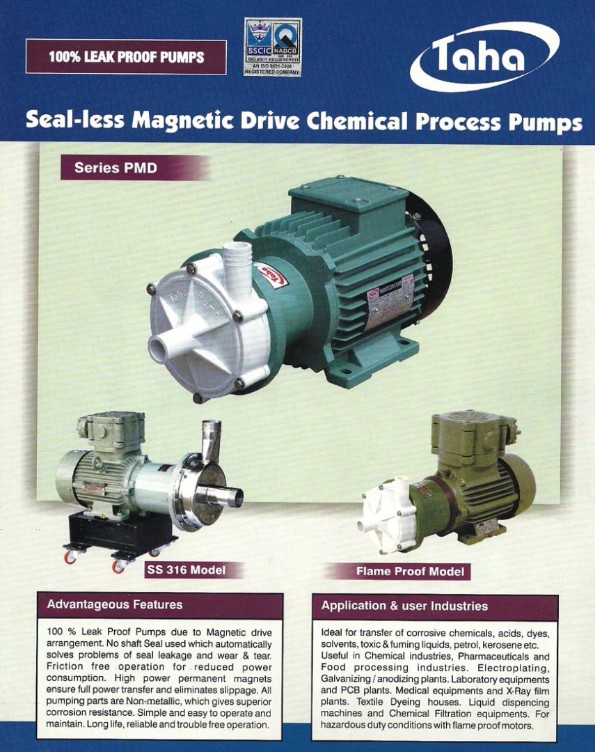 Polypropylene Magnetic Drive Pump PMD-170 Pompa Magnetik - 1" x 1" - Image 8