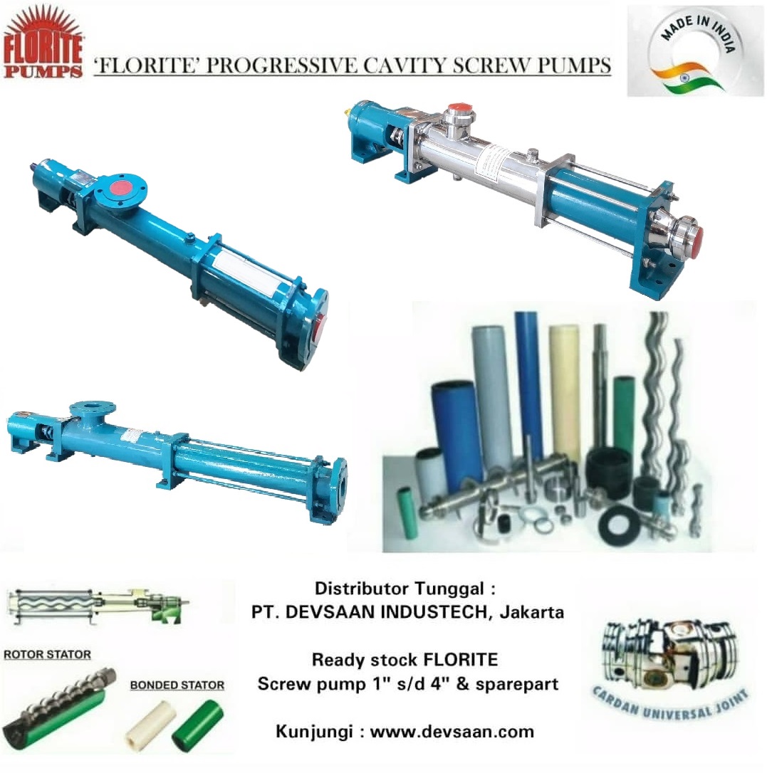 Pompa Ulir BMCC 201L Screw Pump Monoblock - 1" x 1" - 1000 LPH 12 Bar - Image 4