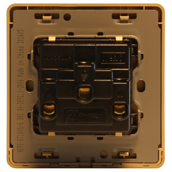 NERO Stop Kontak DECORA Q7 Q716VG-G Gold - Image 2