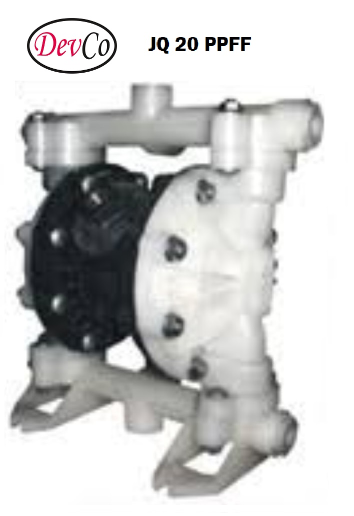 Diaphragm Pump JQ 20 PPFF Pompa Diafragma Devco 3/4" - Image 2
