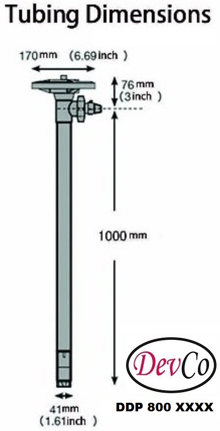 Drum Pump Polypropylene DDP 800 SBPP Pompa Drum - 25mm - Image 3