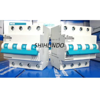 MCB (Miniature Circuit Breaker) Shihlin BHA-34C 4P (6kA) 6A ~ 63A