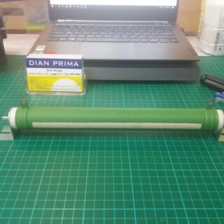 Tahanan Bambu Resistor Geser 0 - 1 K Ohm 200 Watt 3cm x 27cm