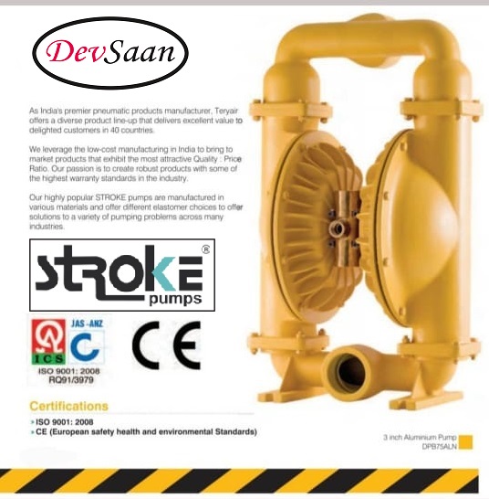 Diaphragm Pump DP 50 ALN Pompa Diafragma Stroke 2" - Image 6