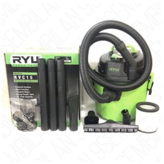 Ryu RVC 15 Liter 650W Vacuum Cleaner & Blower for Wet & Dry