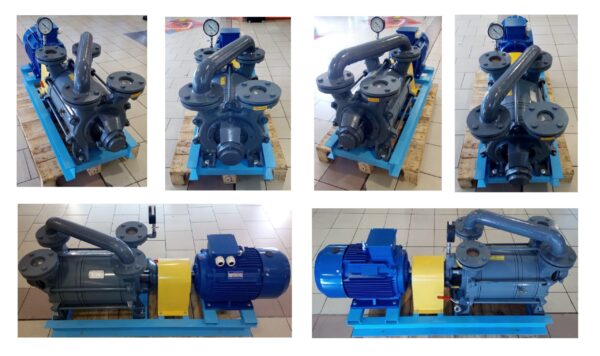 Pompa Vakum FTT-20 Two Stage Liquid Ring Vacuum Pump - 20 Hp 1450 Rpm - Gambar 3