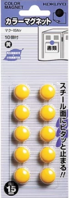 Kokuyo Color Magnet 15mm Made in Japan - Image 3