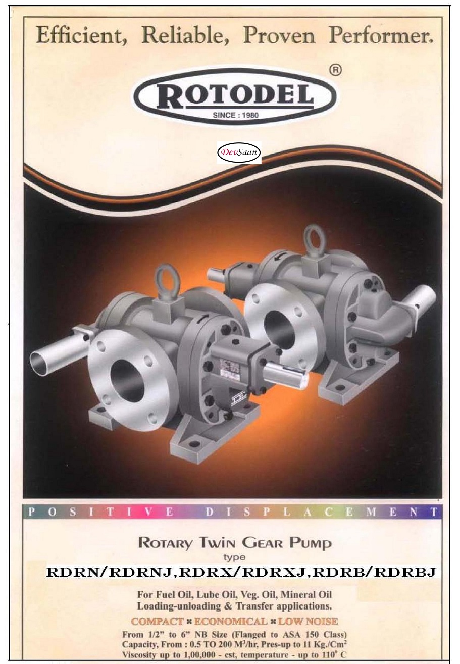 Gear Pump Rotari RDRX 250L Pompa Roda Gigi 2.5" GP - Image 5
