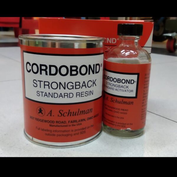 CORDOBOND Strongback Standard Resin & Activator / Lem