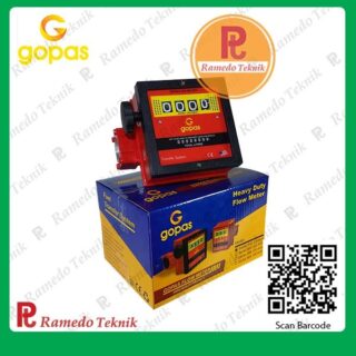 Flow Meter GOPAS Analog 1 Inch - Meteran Solar Analog Series 999 C