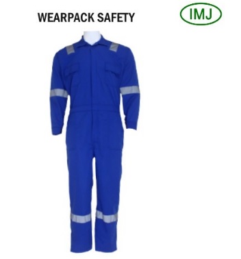 Wearpack Safety Seragam Kerja Baju Kerja Coverall Imj