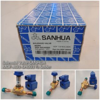 SOLENOID VALVE SANHUA 1/2 SOLDER