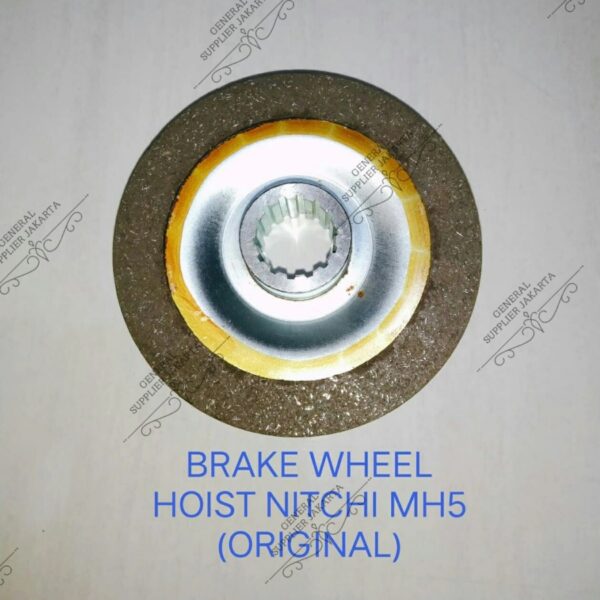 Brake Wheel (Kanvas Rem) ORIGINAL Hoist Nitchi MH5 Kap 2 - 5 Ton