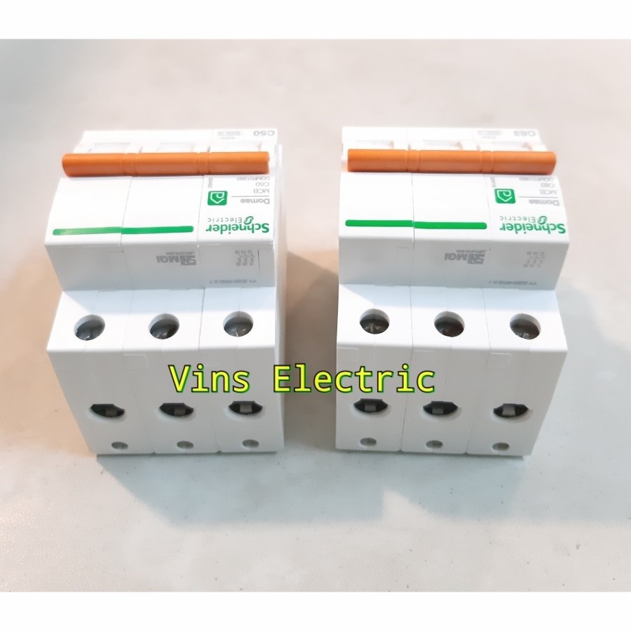 New Mcb Domae Schneider 6ka 3 phase (50A, 63A) - 50A - Image 2