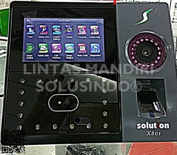 Mesin absensi sidik jari / Fingerprint solution X801