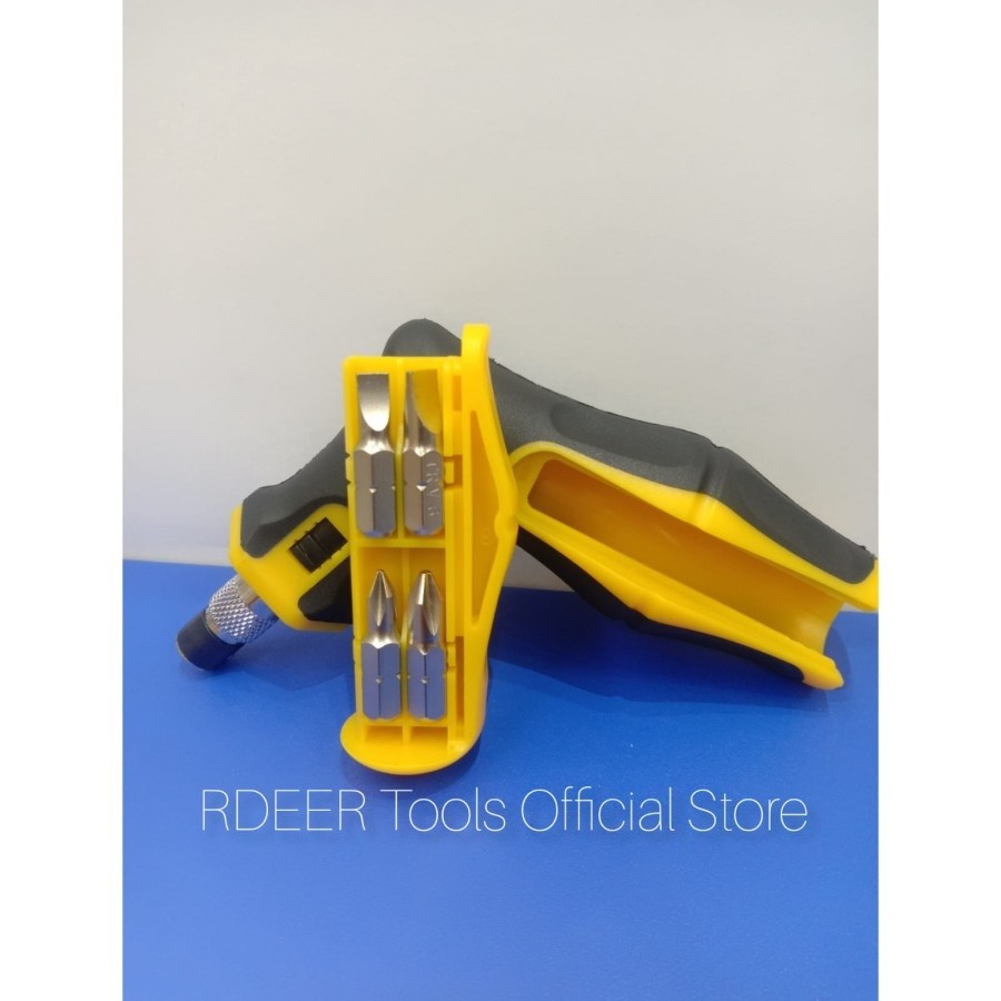 Obeng set Ratchet screwdriver shock - Image 4