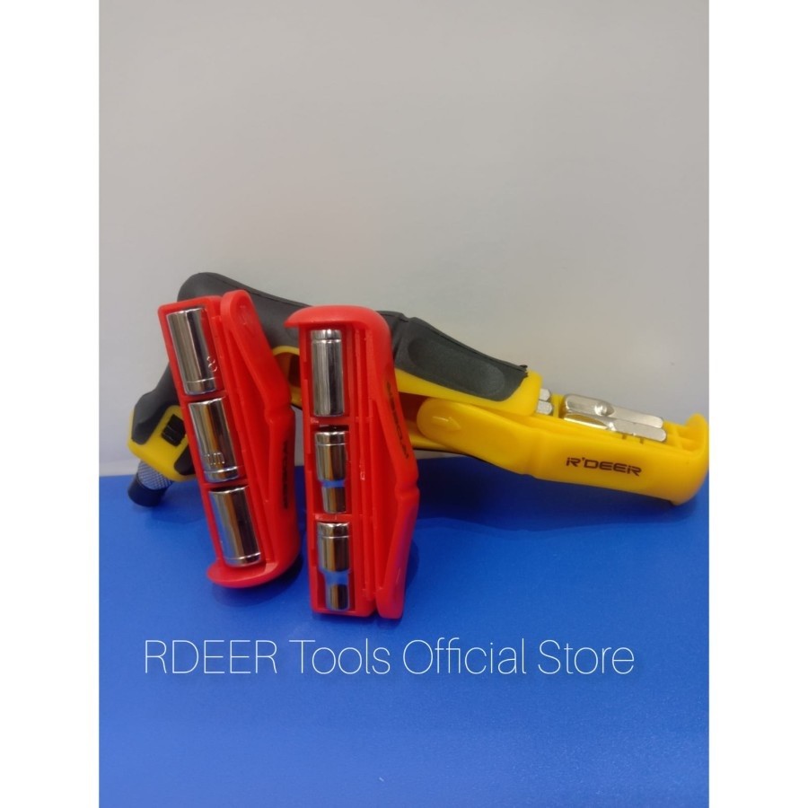 Obeng set Ratchet screwdriver shock - Image 5