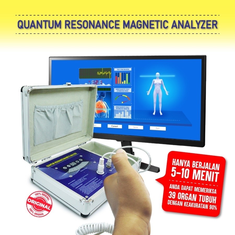 Quantum Resonance Magnetik Alat Quantum MEDIUM warna Navy Blue - Image 2
