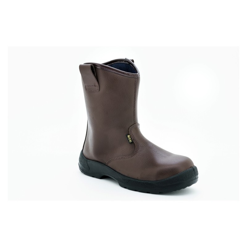 Sepatu Safety Nitti 23281 Brown S3 SRC - Image 3