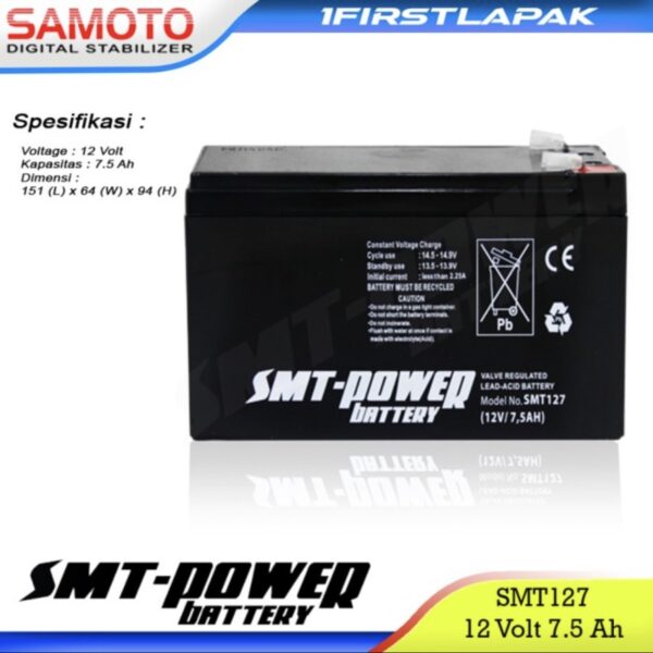 Battery Aki Accu UPS SMT 12V 7,5Ah