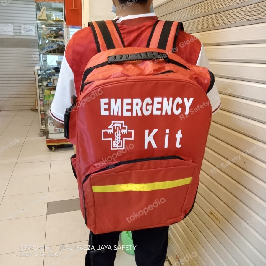 Jual Tas Ransel Emergency Kit -Tas Obat P3K – Free Obat Type A