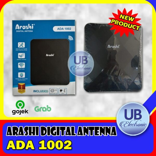 Arashi Digital Antenna ADA 1002 Indoor/Outdoor/ Anti UV