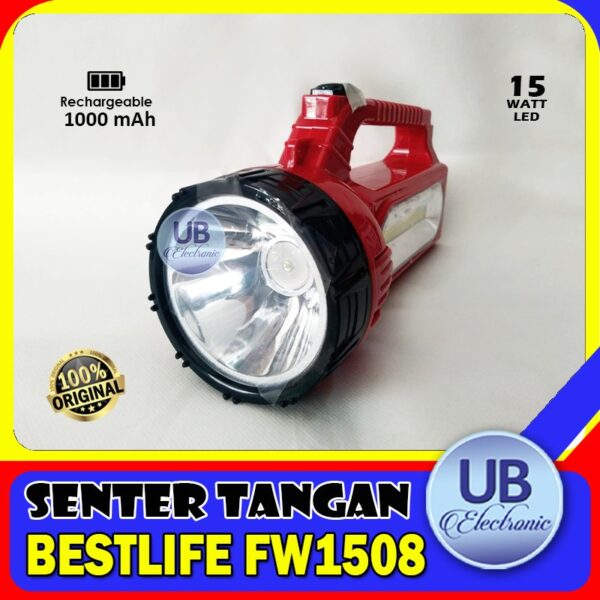 BESTLIFE Senter Tangan 15 Watt Tipe BL-FW1508