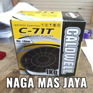 KAWAT LAS FLUX CORE 1MM E71T-GS KAWAT LAS MIG GASLESS 1 MM CALDWELL