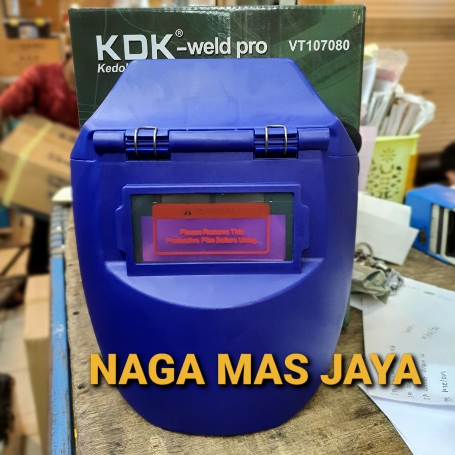 TOPENG LAS OTOMATIS KDK / KEDOK LAS HELM LAS OTOMATIS KDK AUTO DARKNES - Variasi Warna - Image 3