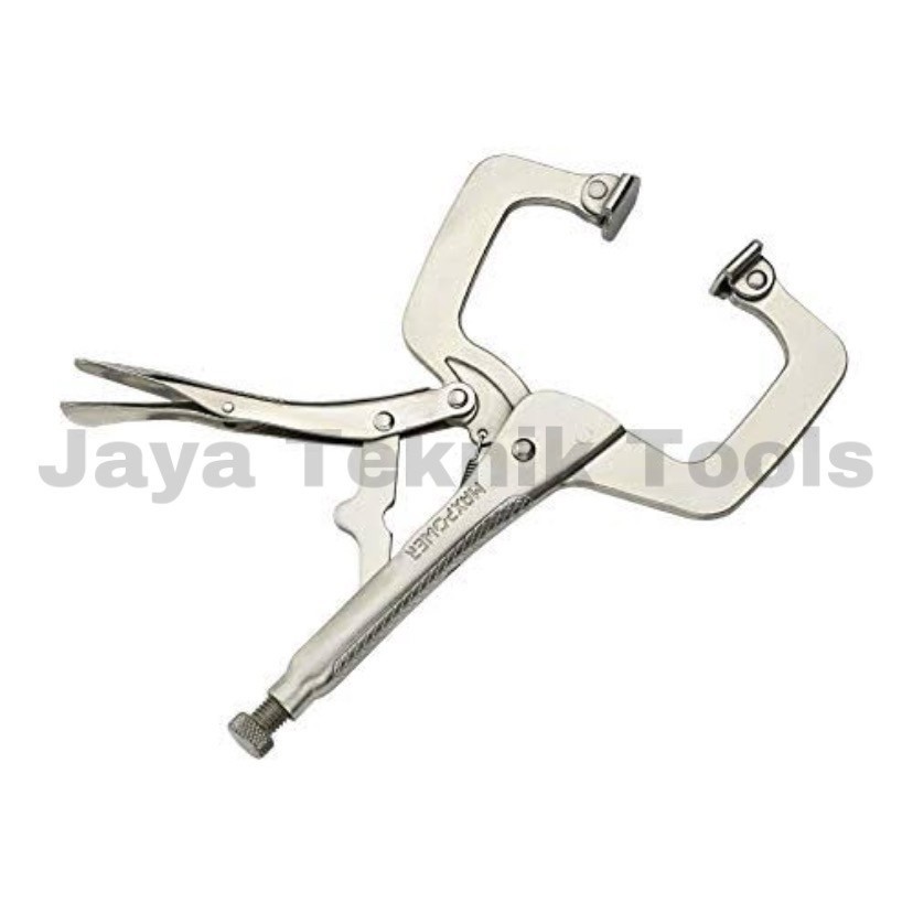 Tang Buaya Penjepit Plat Maxpower 11 inch Locking Clamp Pads Jepit - Image 3
