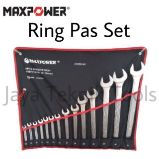 Kunci Ring Pas Set Maxpower Ringpas 11pcs 14pcs Combination Wrench - 8-24 mm (11pcs)