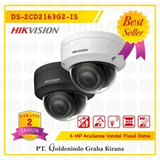 DS-2CD2163G2-IS - IP CAMERA 6MP HIKVISION