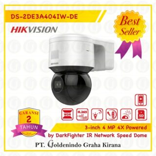 DS-2DE3A404IW-DE - IP MINI PTZ 4MP 4X OPTICAL ZOOM HIKVISION