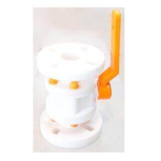 Ball Valve Polypropylene 2,5" x 2,5" Flange Universal Standard - 65 mm