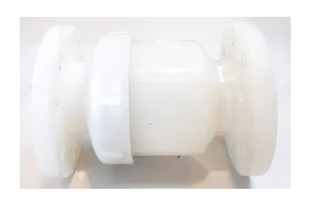 Non Return Valve Polypropylene 3" x 3" Flange ANSI B.16.5 Class #150 - 80 mm - Image 2