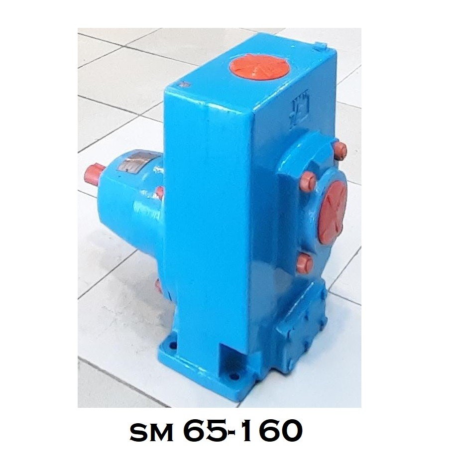 Self Priming Non Clog Pump SM 65-160 Pompa Transfer - 2.5" x 2,5" - 7,5 Hp 2900 Rpm