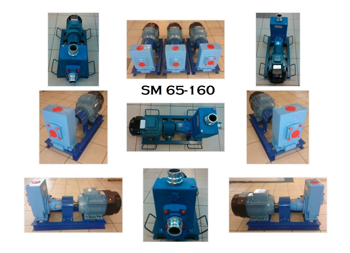Self Priming Non Clog Pump SM 65-160 Pompa Transfer - 2.5" x 2,5" - 7,5 Hp 2900 Rpm - Image 3