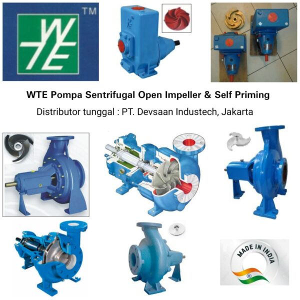 Solid Handling Centrifugal Pump P 150-400 Pompa Sentrifugal - 8" x 6" - 1450 Rpm - Gambar 8