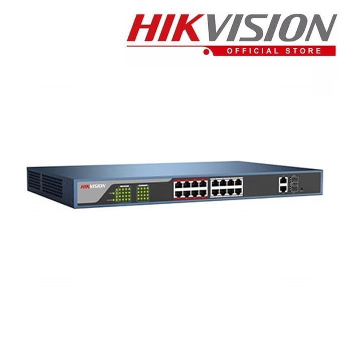 HIKVISION POE SWITCH DS-3E1318P-E GIGABIT POE SWITCH 16Port